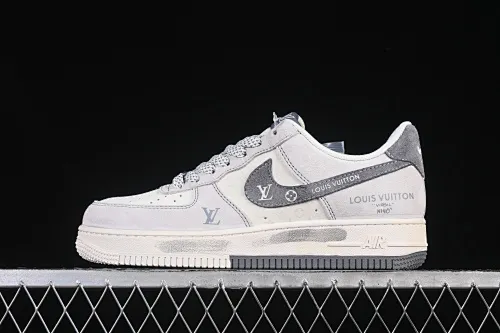 All categories Nk Air Force 1 Air Force series Nk Air Force 1 Low Air Force low-top Nike Air Force 1'07 Low LV co-branded double gray graffiti Air Force 1 low-top casual sneakers CX5050-Y07
